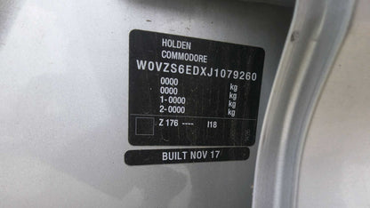 2018 Holden Commodore RS-V ZB